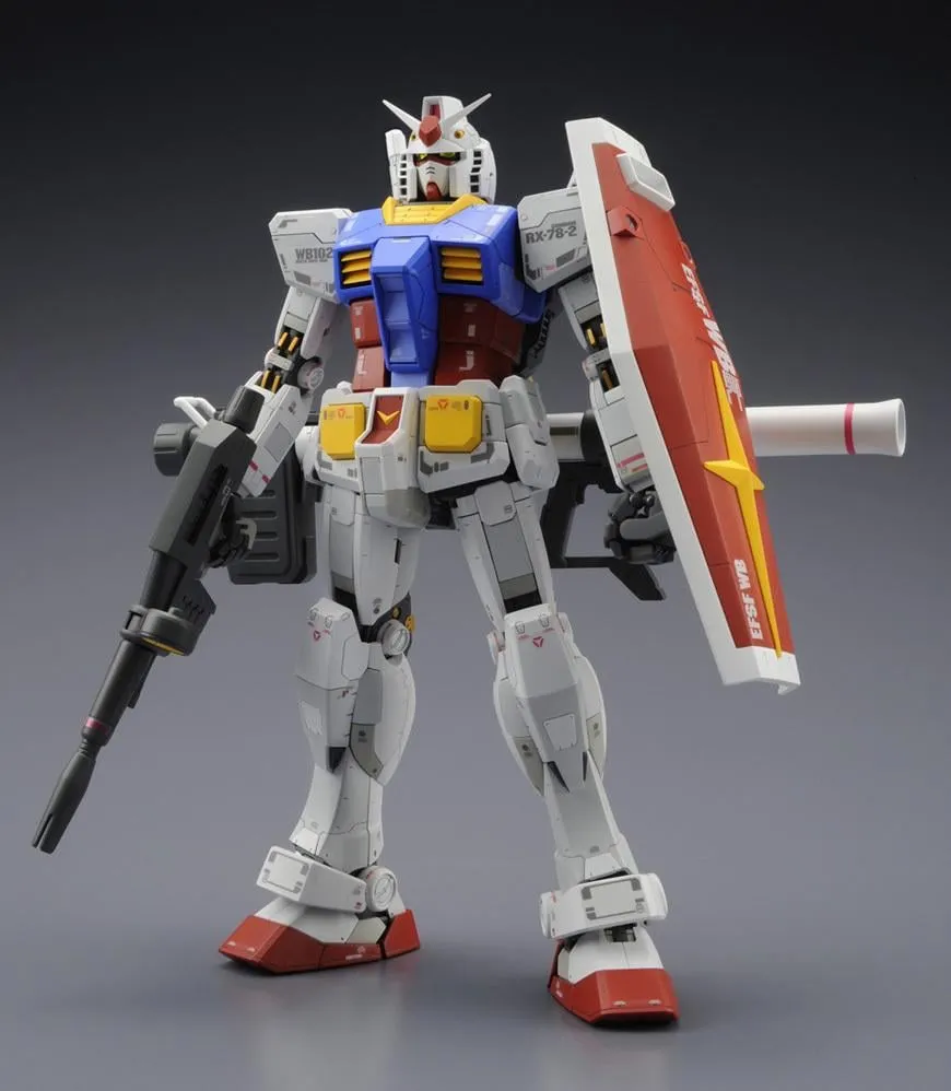 GUNDAM - Model Kit - Master Grade - RX-78-2 Gundam Ver 3,0 - 18 CM